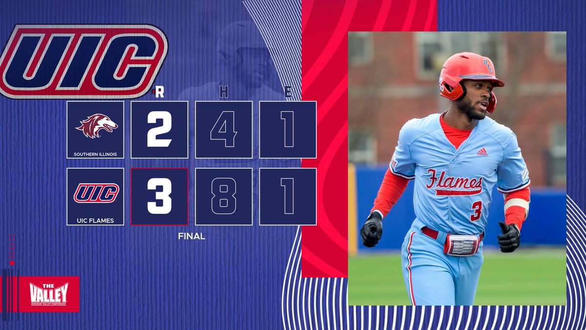 KENDALL EWELL WALKS US OFF IN THE 10TH! Flames clinch the series win and look for the sweep in Game 3! #ChicagosCollegeTeam