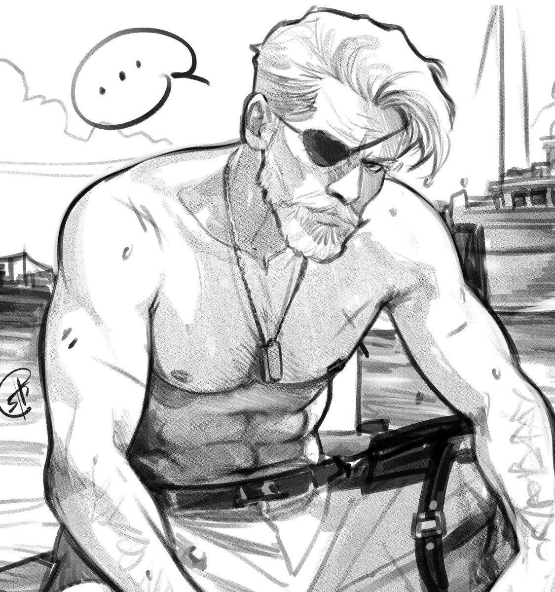 Q_Poser's tweet image. WIP Sketches of Slade and Gambit for some eventual paintings

#sladewilson #deathstroke #remylebeau #gambit