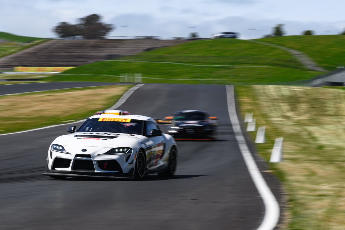 Nothin’ like seeing Toyotas on the track 🤩 #GTWorldChAm | #GTSonoma