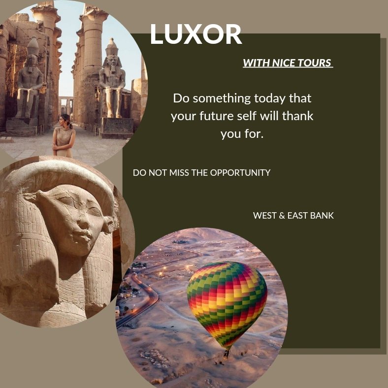 Embark on a journey through time with us as we explore the timeless wonders .

Are you ready for an unforgettable trip through Egypt?🇪🇬

Call now +20 120 447 6050
Nice tours the best 🫶🏻🧡❤

#cairo #LuxorVibes #aswanegypt