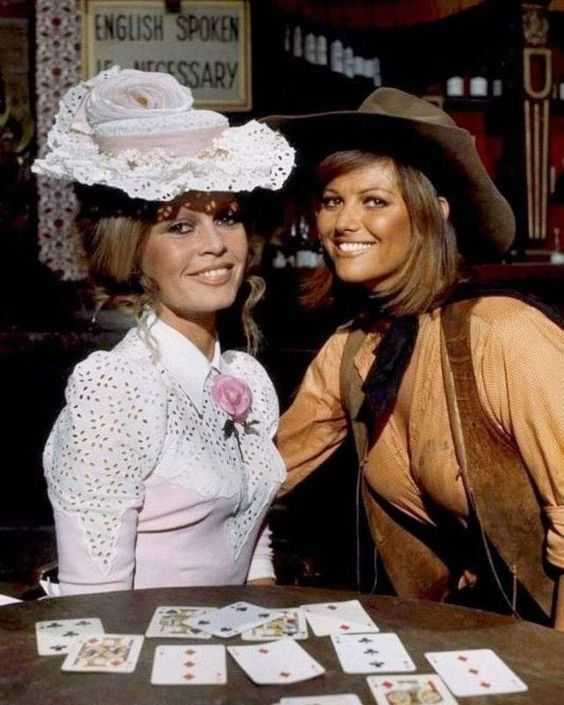 GREAT ACTOR RETRO: Brigitte Bardot and Claudia Cardinale.