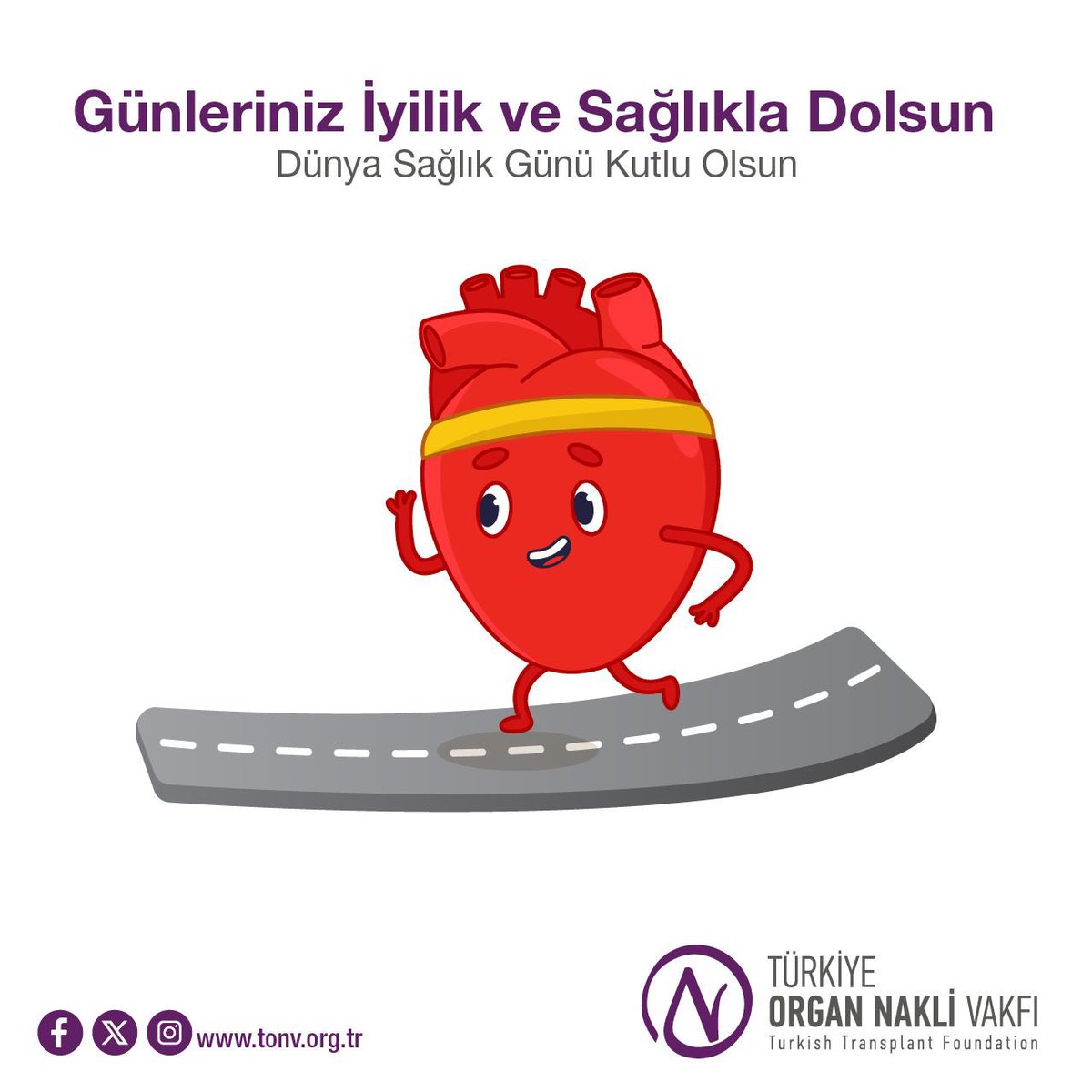 Her şeyin başı sağlıktır!

7 Nisan, Dünya Sağlık Gününüz kutlu olsun.

#SağlıkGünü #dünyasağlıkgünü #worldhealthday2024 #world🌎🌍🌏 #healthday