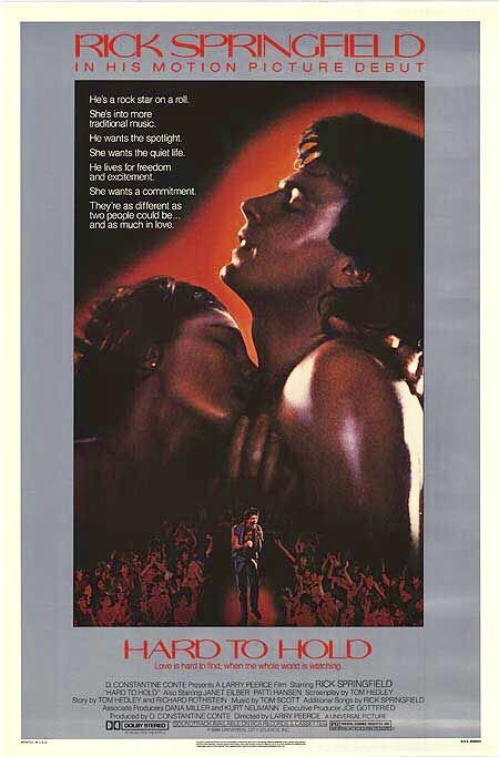 FilmNewsNos's tweet image. 🎬MOVIE HISTORY: 40 years ago today, April 6, 1984, the movie ‘Hard to Hold’ opened in theaters!

#RickSpringfield #JanetEilber #PattiHansen #AlbertSalmi #GregoryItzin #PeterVanNorden #LarryPeerce