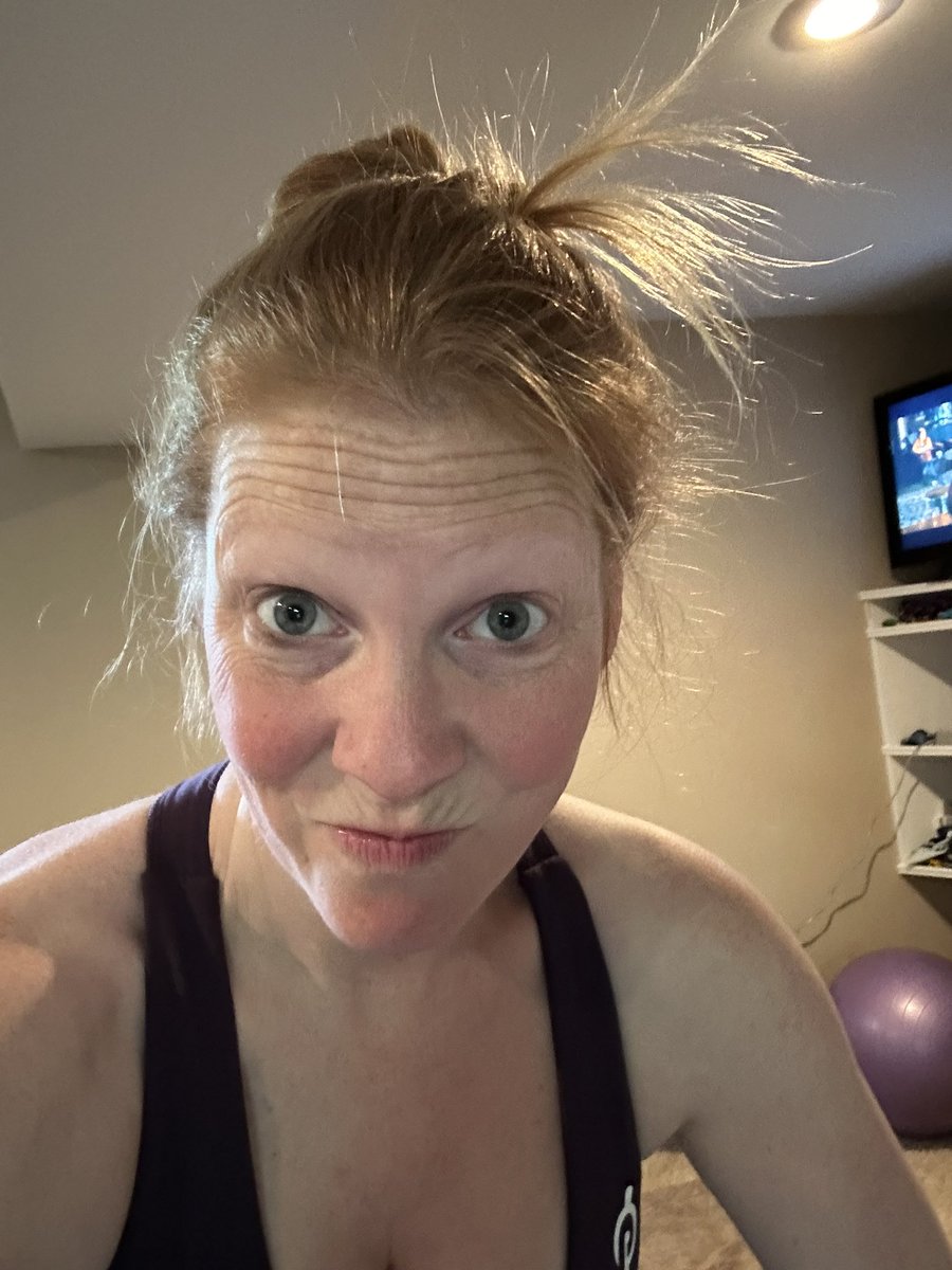 Workout hair, don’t care. 
Fabulously, filter free! 

Do not do it for the ‘gram’. 
Do it for YOU!!!

Be sure to like and follow. 
Support small businesses. 😊

#workout #workoutmotivation #womenwholift #strongwomen #sweatyselfie #filterfree #reality #smallbusinessowner #bossmom