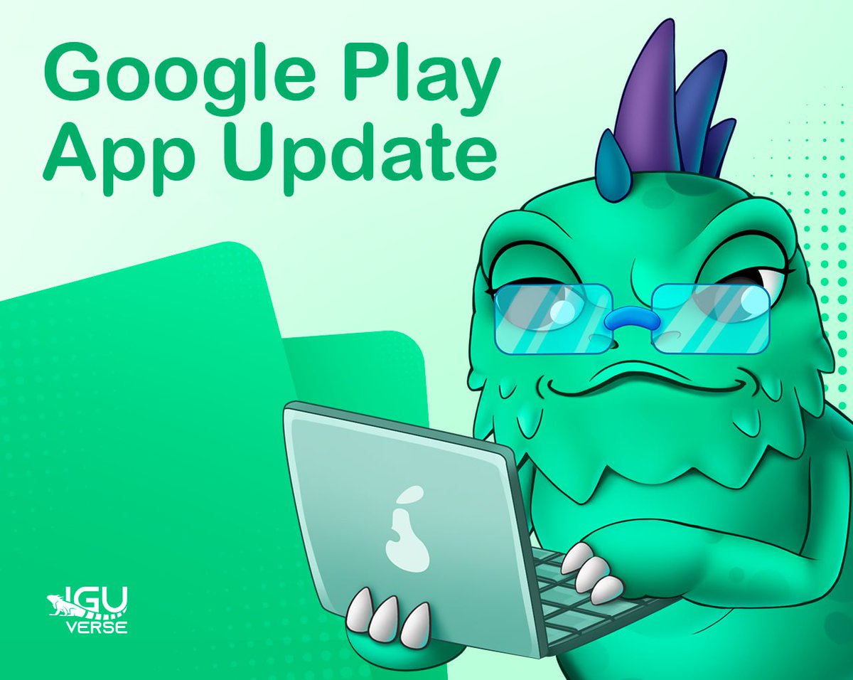 IguVerse App will return to Google Play soon 📱 The IguVerse has been temporarily removed from Google Play due to a change in the store's policy. We've made adjustments that would ensure compliance. Now they are being reviewed. We expect the app to return to Google Play early…