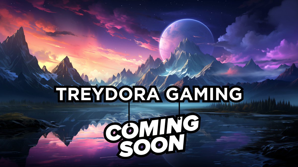 Prepare for a gaming odyssey! #TreydoraGaming is crafting new worlds on the horizon. Get ready to embark on epic adventures. #ComingSoon #GamingFuture #ExploreNewWorlds 🎮🌌✨