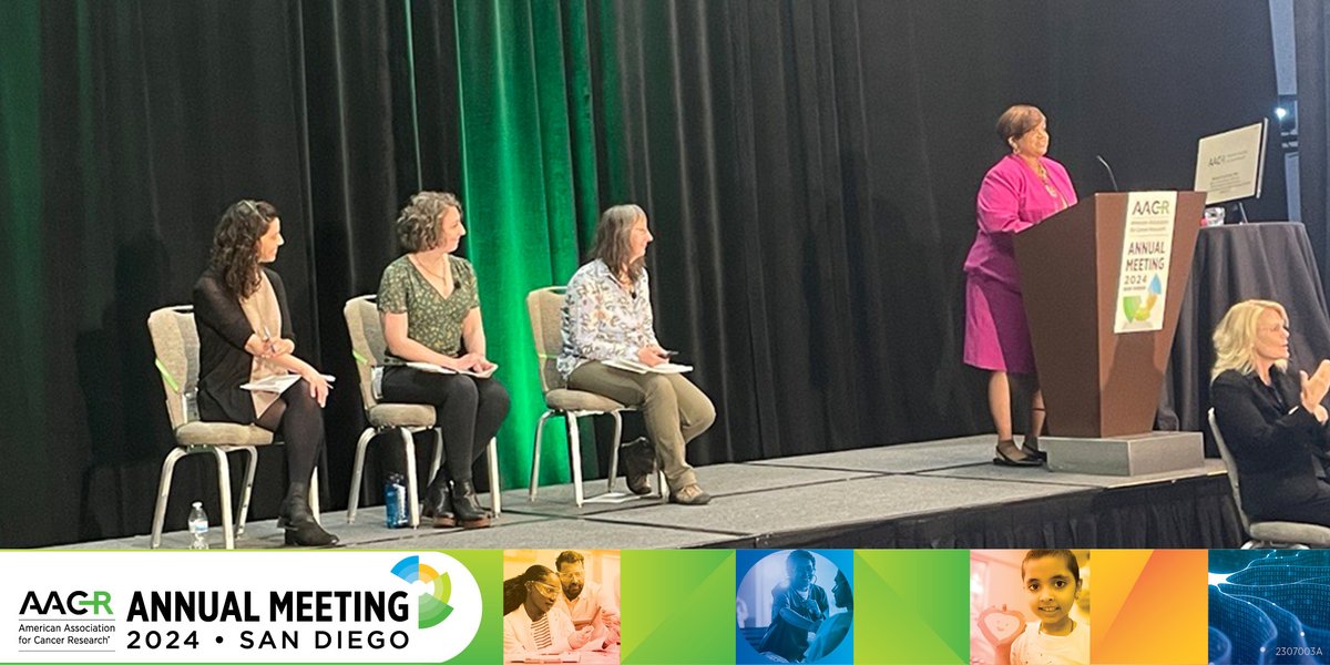 Women and Power Workshop: Advancing and Securing Your Career in Science—Beverly D. Lyn-Cook chaired this #AACR24 career development session, which was sponsored by The Victoria’s Secret Global Fund for Women’s Cancers, in partnership with @Pelotonia and #AACRWICR.