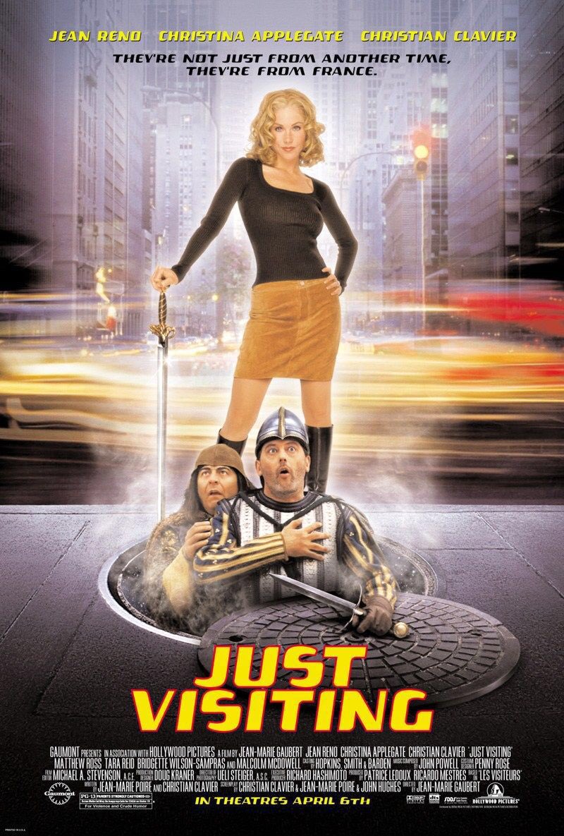 🎬MOVIE HISTORY: 23 years ago today, April 6, 2001, the movie ‘Just Visiting’ opened in theaters!

@1capplegate #JeanReno #ChristianClavier #MattRoss @TaraReid #BridgetteWilsonSampras #JohnAylward #GeorgePlimpton #MalcolmMcDowell #AlexisLoret #JeanMarieGaubert