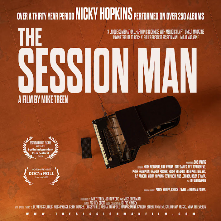 We're working on getting 'The Session Man' released worldwide as soon as possible. In the meantime, enjoy the trailer! thesessionmanfilm.com #NickyHopkins