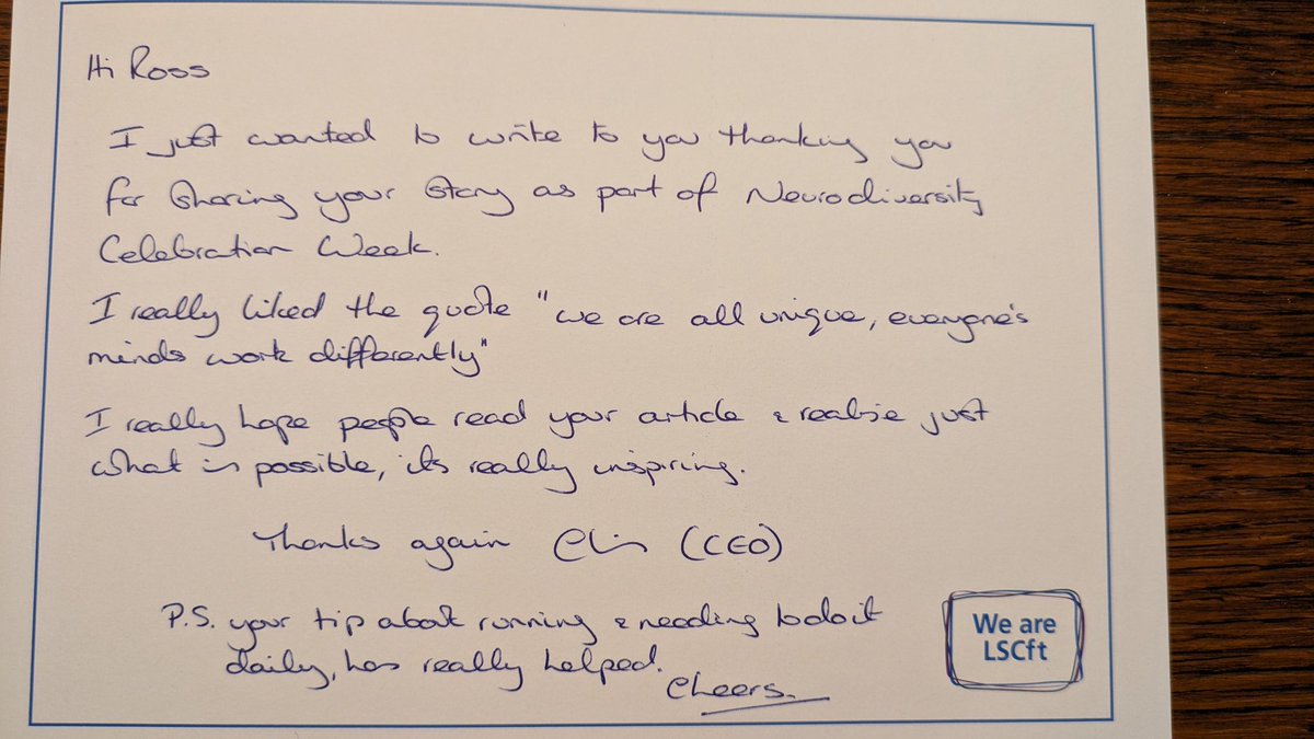 Ross Sysum (@rosssysum) on Twitter photo It's been a good day: facilitating my first supervision sessions and appraisal conversations with new team members and getting to know them better, and coming home to a kind message from <a href="/ChrisOliverNHS/">Chris Oliver</a>. Very much appreciated, thank you. It's been a good day: facilitating my first supervision sessions and appraisal conversations with new team members and getting to know them better, and coming home to a kind message from <a href="/ChrisOliverNHS/">Chris Oliver</a>. Very much appreciated, thank you.
