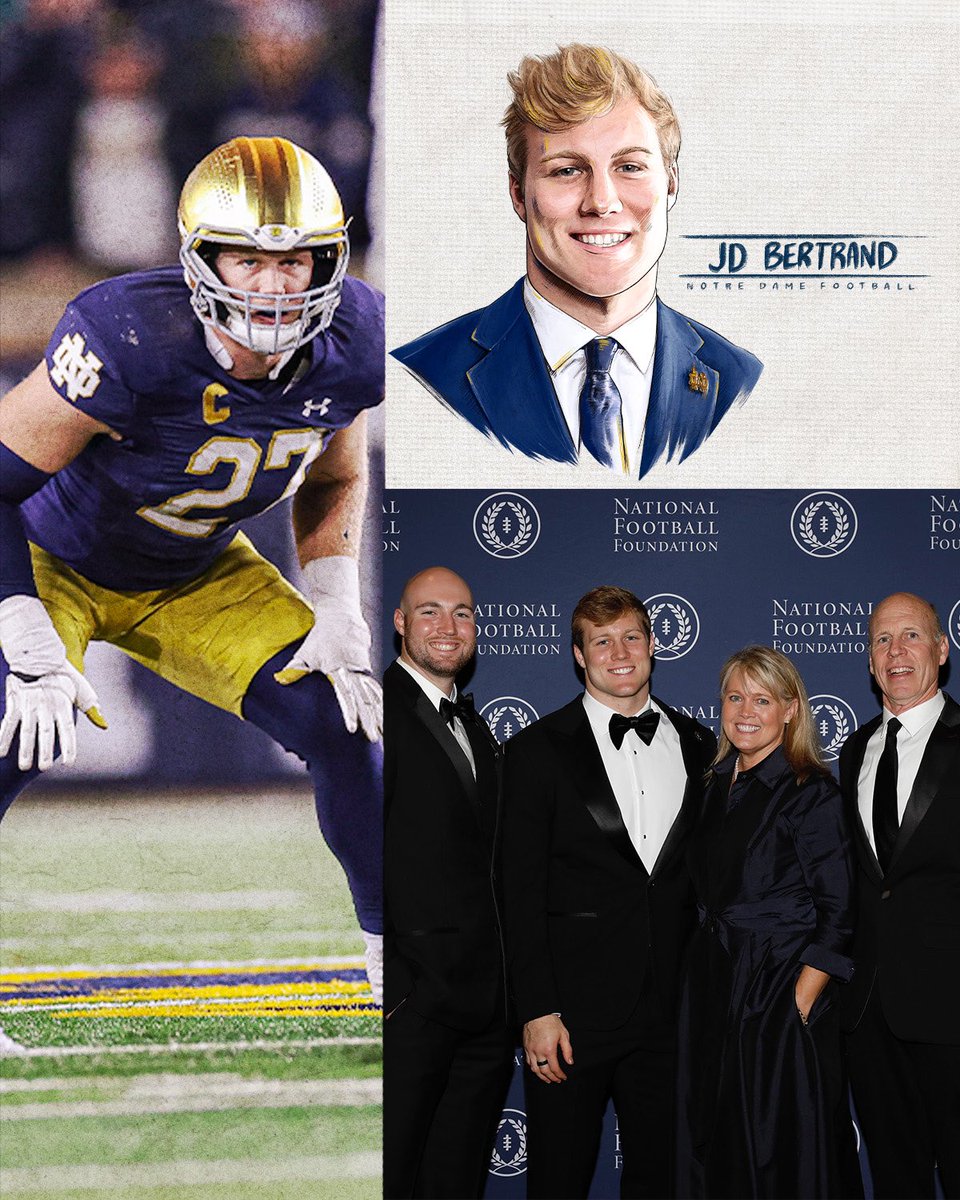 Elite on and off the field The true embodiment of a student-athlete @JDBertrand1 | #NationalStudentAthleteDay