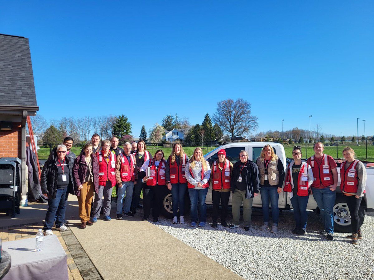 A big thank you to the Wabash Township Fire Department, our volunteers and partners, who spent this Saturday morning installing 94 free smoke alarms in West Lafayette. They made 37 homes safer! Request a free smoke alarm installation here: redcross.org/inhomefire