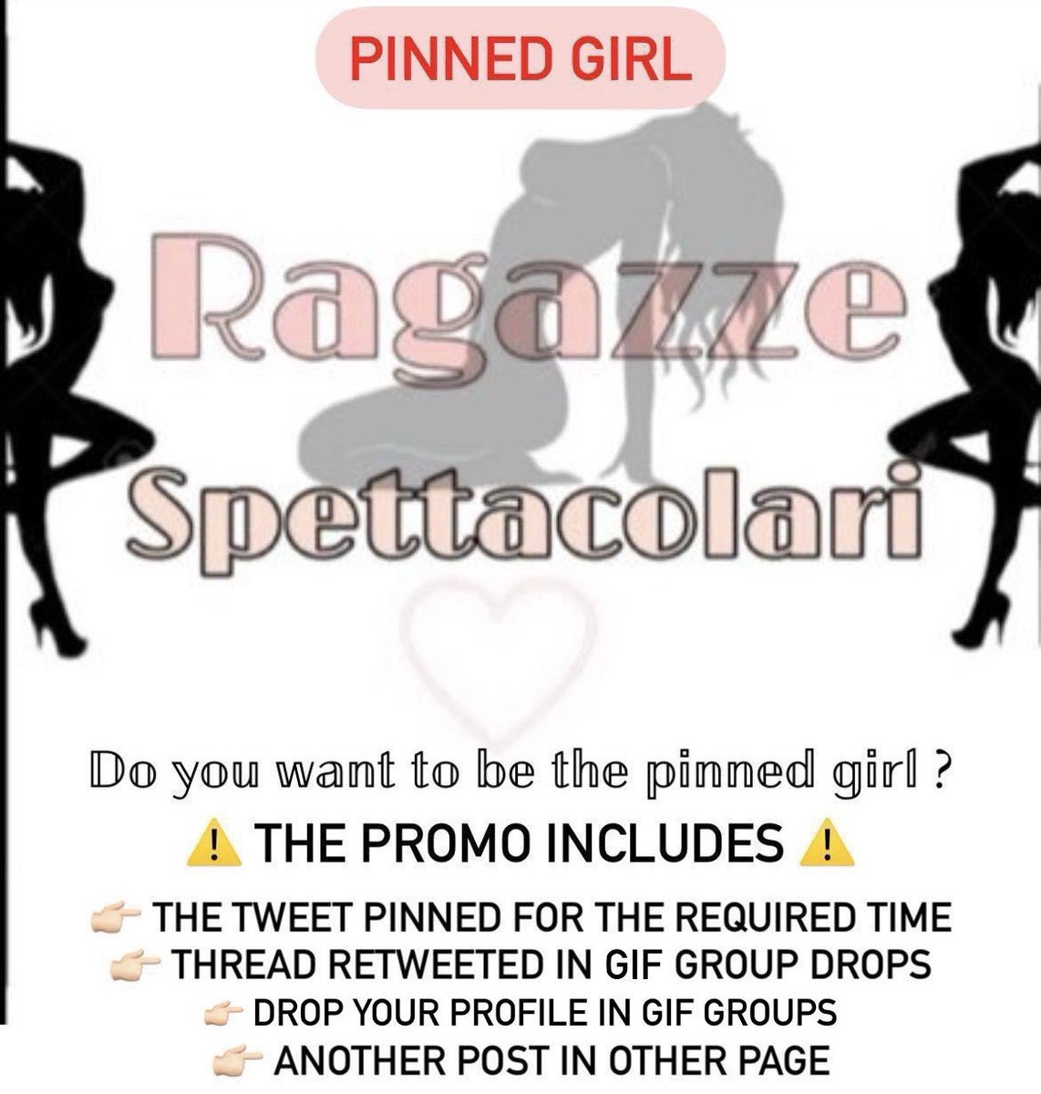 ❌'PINNED TWEET' @RSpettacolari ❌ Do you want to be the new pinned girl ? 💝 𝔻𝕞 𝕞𝕖𝕟𝕦 𝕗𝕠𝕣 𝕥𝕙𝕖 𝕡𝕣𝕚𝕔𝕖𝕤 📥