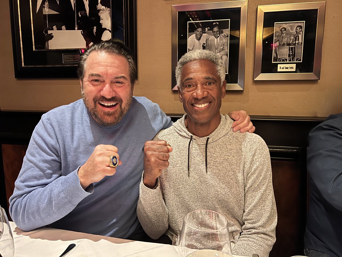 Nice chatting with ⁦@ProFootballHOF⁩ and @asu legend Mike Haynes. Even better when he lets you try on his @raiders Super Bowl ring. ⁦