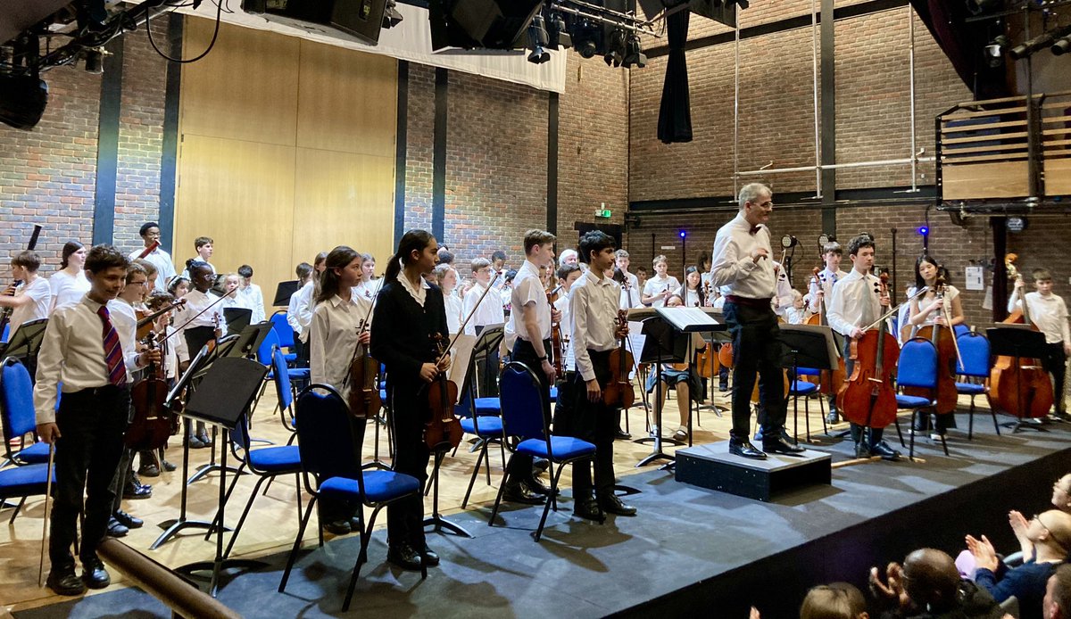 A truly wonderful DYO course @Alleyns_Music this week, concluding with a joyous concert @MCTAlleyns Congratulations to all DYO young musicians! And thank you to @AlleynsSchool for hosting