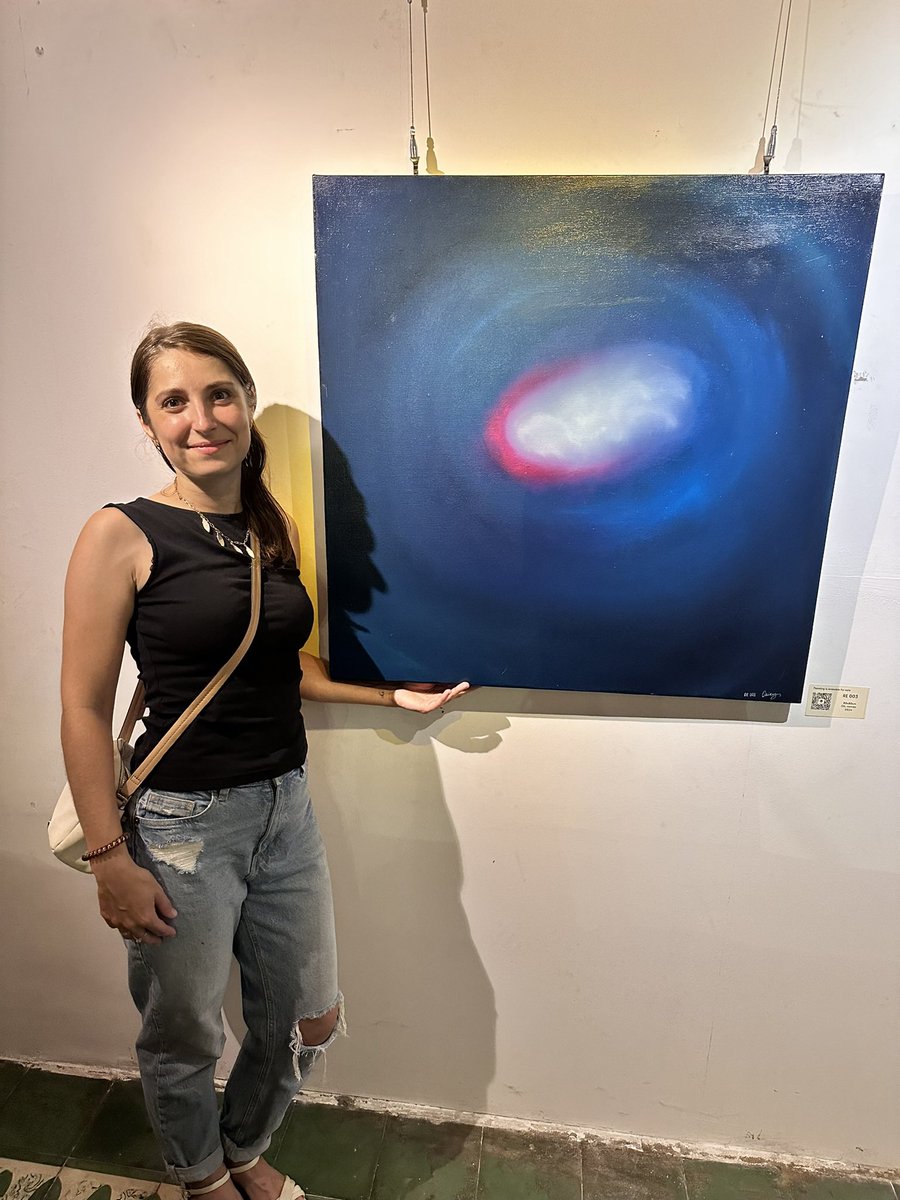 Yesterday I had my first #artexhibition at Saigon 🔥I have amazing community here for support 
#NFTArtist #NFTCommunity #Hochiminh