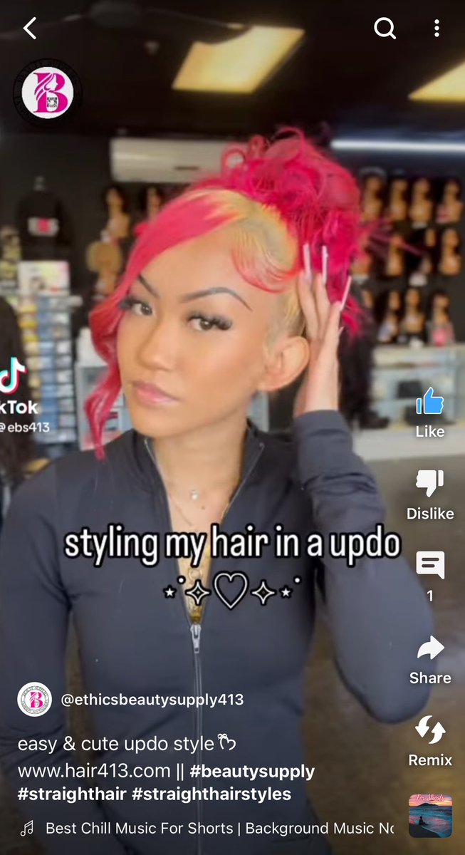 easy & cute updo style ᡣ𐭩ྀིྀི  hair413.com || #beautysupply #straigh... youtube.com/shorts/csF6HN9… via @YouTube