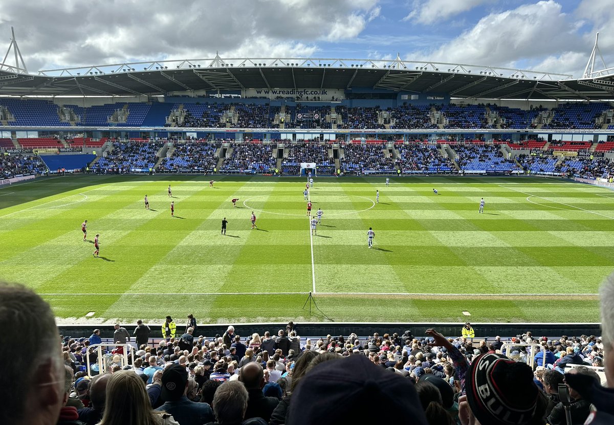 06/04/24, Reading FC 1-1 Lincoln City FC, Madejski Stadium, EFL League One. #ReadingFC #Imps