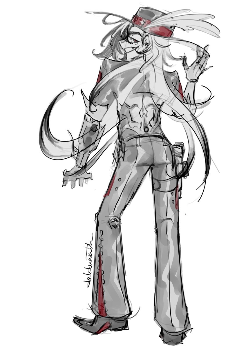 delduwath_'s tweet photo. Boothill doodles (1) #Boothill #HonkaiStaiRail https://t.co/HgRjVOe1hW