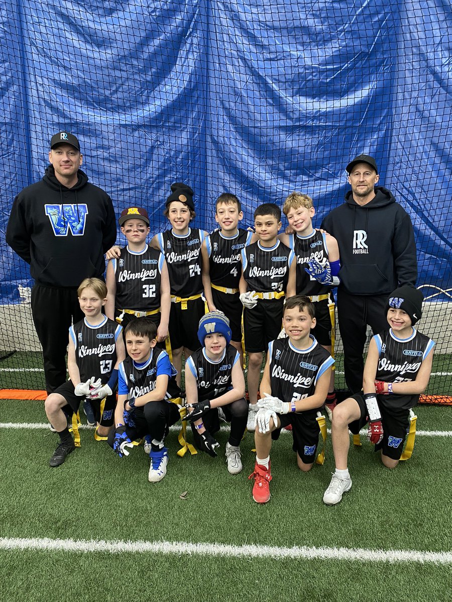 Recruit Ready U10 Flag had a great tourney down in Minneapolis today! Lost in the semifinal to the eventual champs. Onward and upward, very proud for their first ever travel tournament experience.