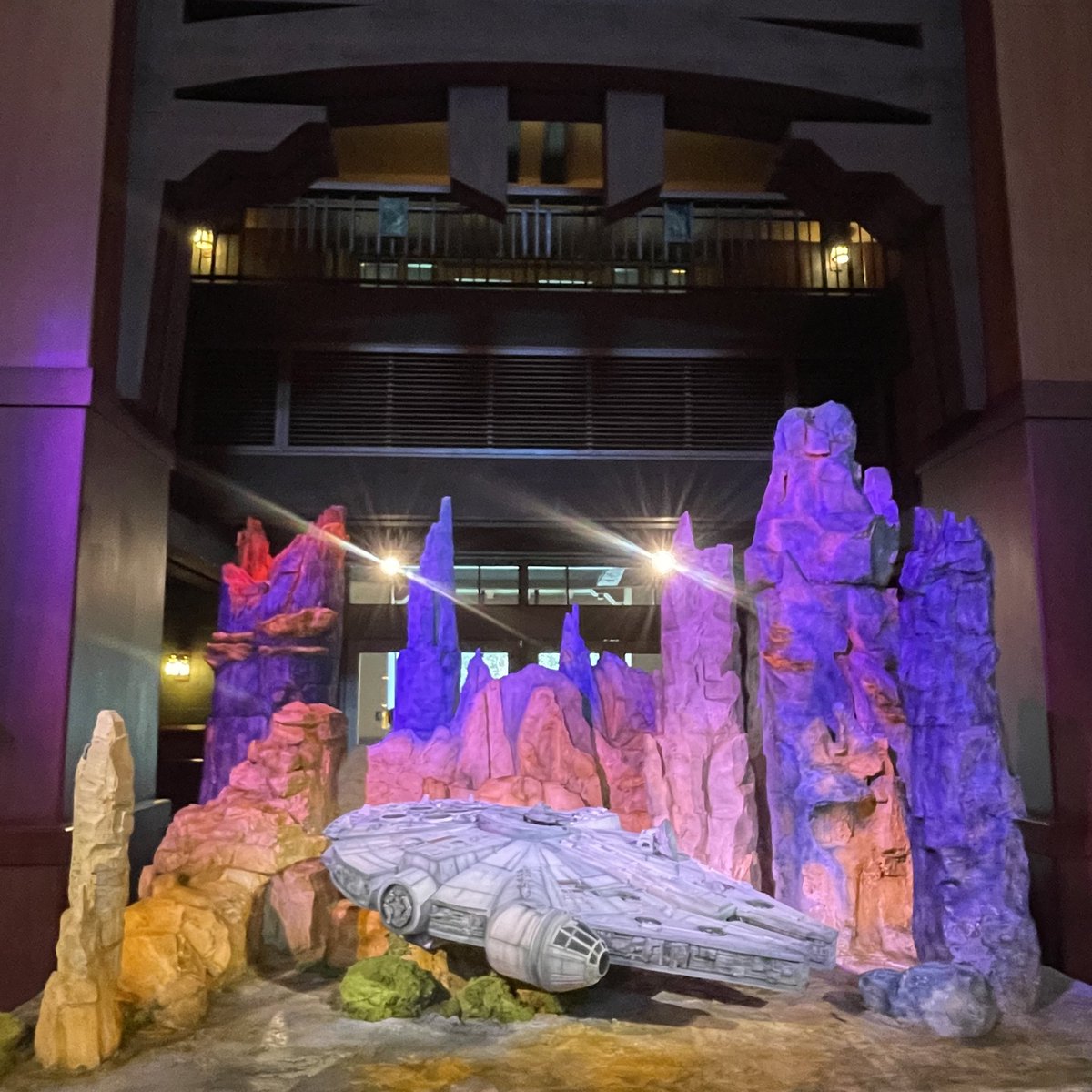 A work of confectionary art at Disney’s Grand Californian 
#SeasonoftheForce