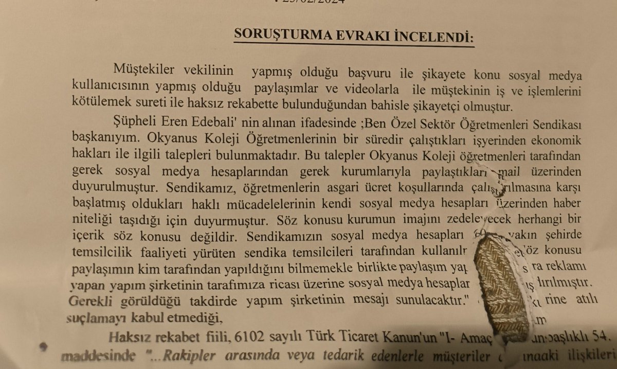 Özel Sektör Öğretmenleri Sendikası tweet media