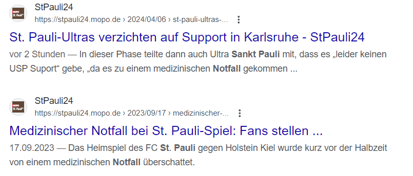 Nach sieben Monaten gab es nun wieder einen #ploetzlichundunerwartet medizinischen Notfall unter den #fcsp Fans  #kscfcsp