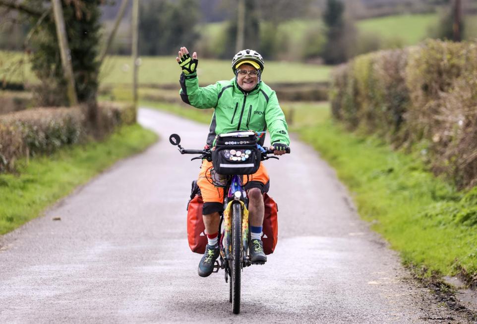 350 miles into my cycle circumnavigation of Northern Ireland. Inspired by brother Martin (language & learning difficulties) to reach our potential and live in the moment. Thank you for support & encouragement #youme #imhappy