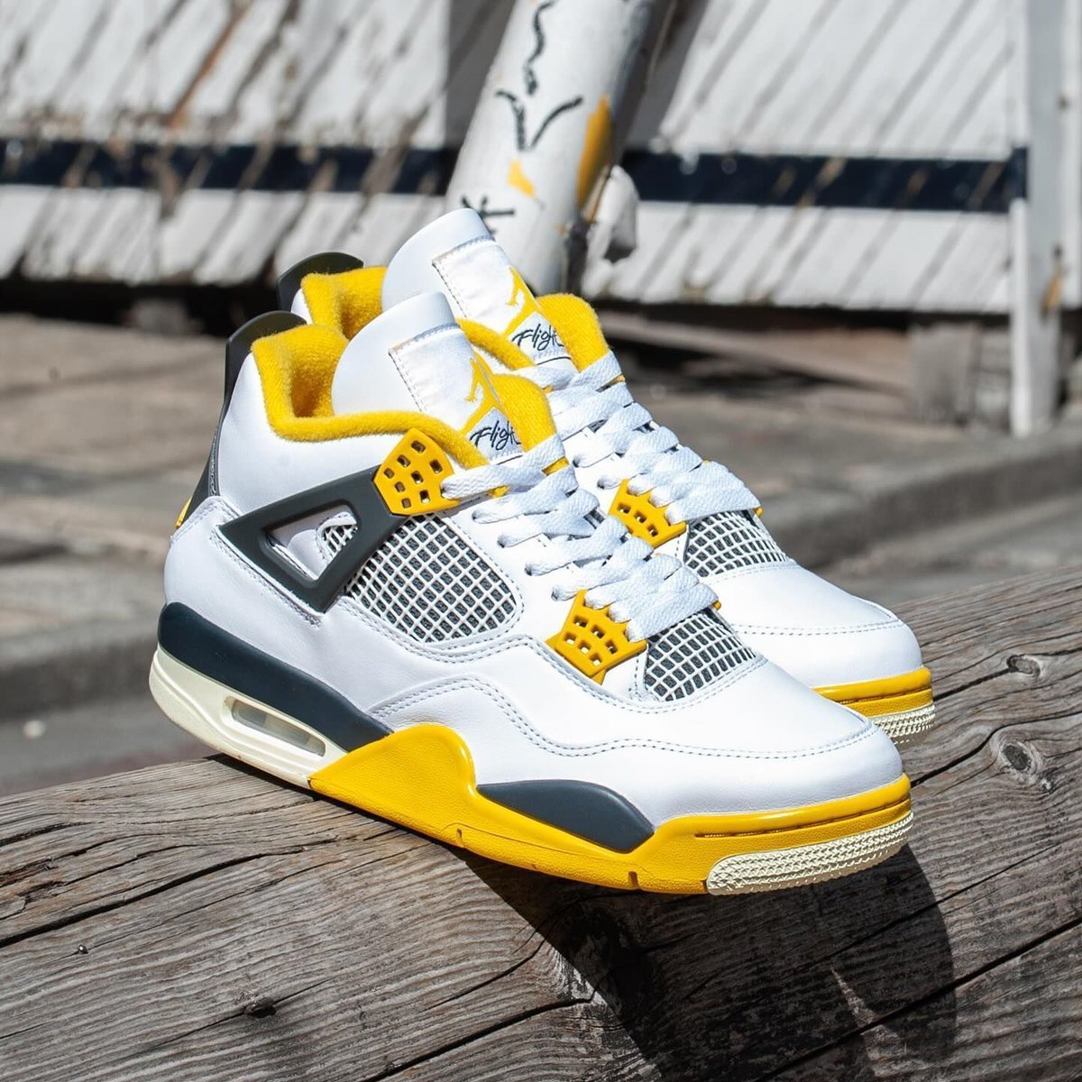 footlocker jordan 4 yellow