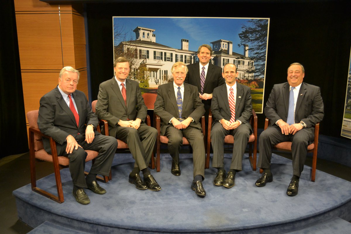 In 2011, I gathered 5 Maine governors to talk about how they did the job. Joe Brennan had little in common with Paul LePage politically, but each came from humble circumstances and he praised LePage's rise from life on the streets. RIP Joe Brennan- a class act. #MePolitics