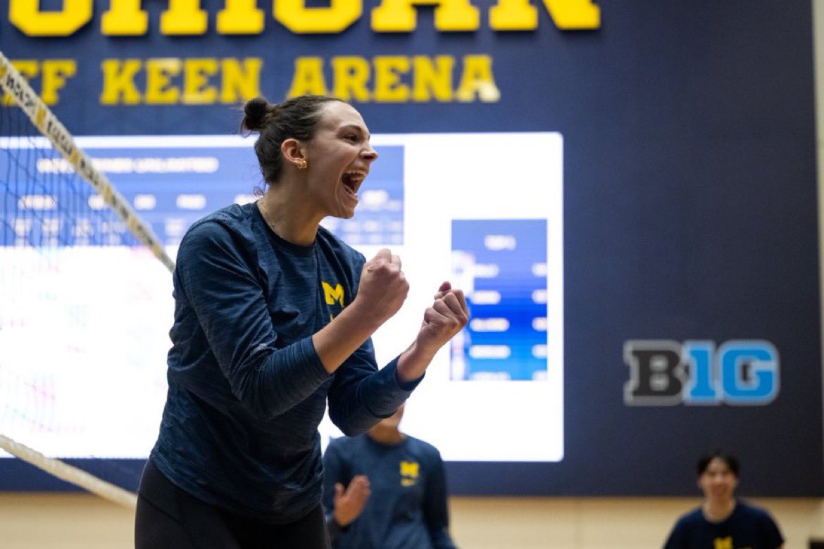 Six Set Wins, Three Match Victories! 25-17, 25-18 against Purdue Fort Wayne 26-24, 25-21 against DePaul 26-24, 25-13 against Central Michigan #GoBlue