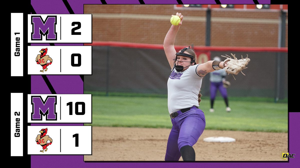 Softball: Raiders Pick Up Road Sweep of Otterbein athletics.mountunion.edu/news/2024/4/6/… #GoMountGo