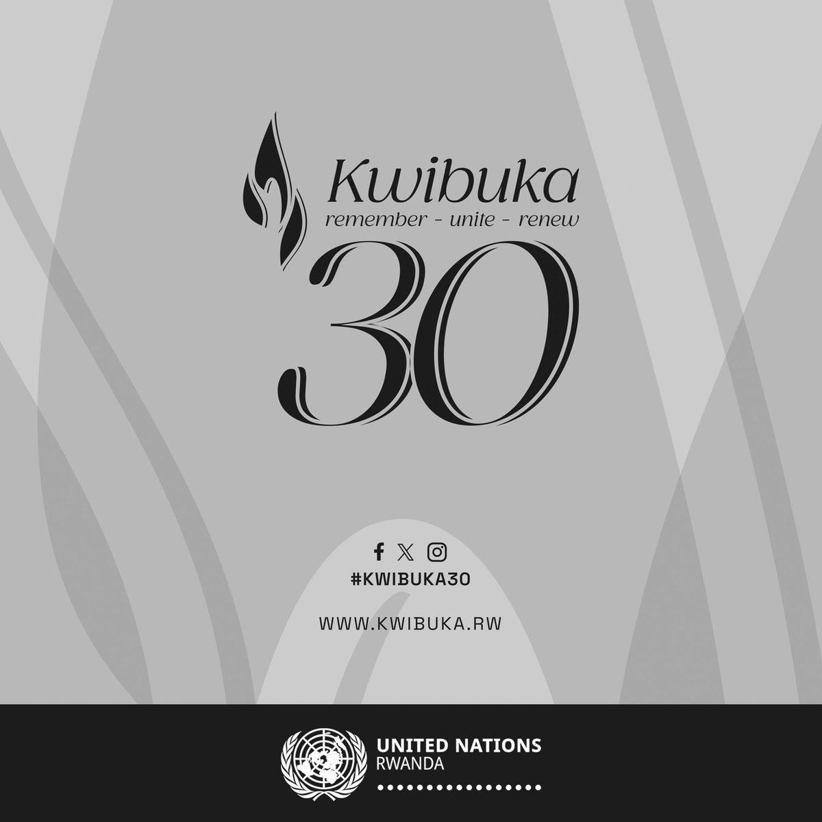 07th April 2024 marks the 30th Commemoration of the 1994 Genocide against the Tutsi. In solidarity, we honor the memory of the more than one million lives lost and pay tribute to the survivors who endured unimaginable suffering. Remember-Unite-Renew