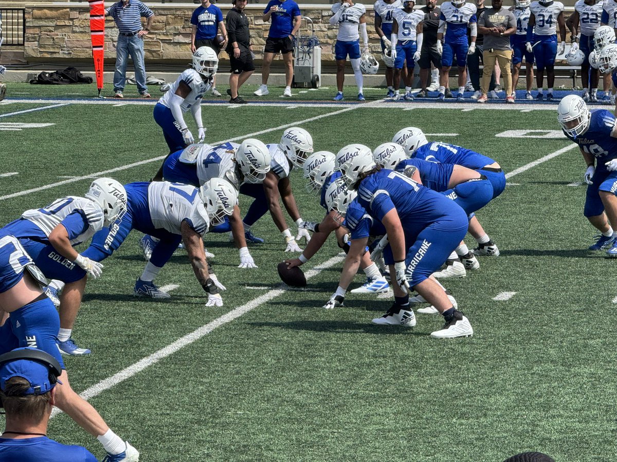 Spring Game Day in the 918! Good to have the gang back together! @TulsaFootball