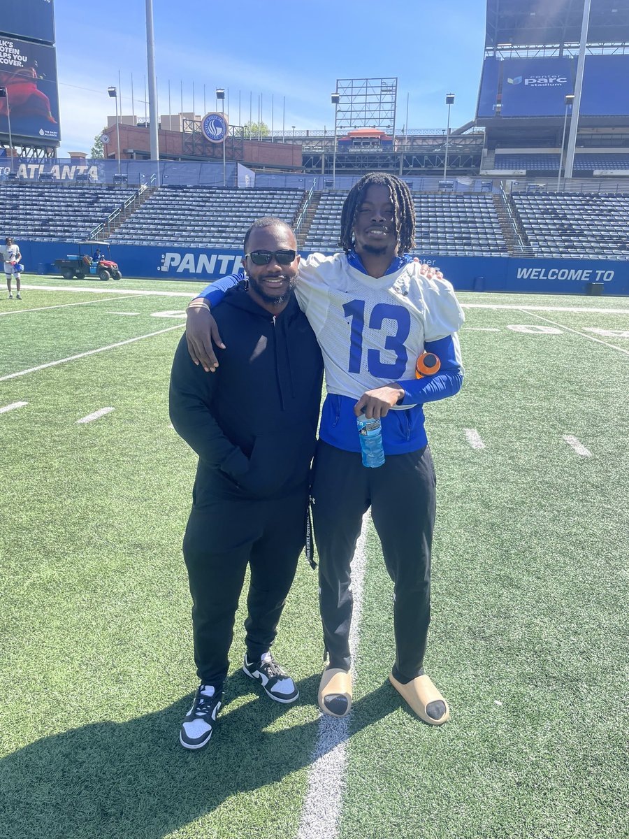 DJ Hazelray (@coachhazelray) on Twitter photo It was great seeing my guy <a href="/isaiahholland_/">DA REAPER⚰️</a> at <a href="/GeorgiaStateFB/">GSU Football</a> practice today! Most def proud of the man you’re becoming. It was great seeing my guy <a href="/isaiahholland_/">DA REAPER⚰️</a> at <a href="/GeorgiaStateFB/">GSU Football</a> practice today! Most def proud of the man you’re becoming.