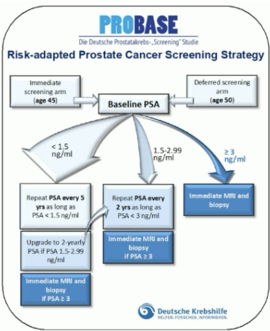 urotoday's tweet photo. Risk-adapted screening for #ProstateCancer in #Europe: PSA Only - the #PROBASE #German screening trial in young men. Presentation by @ProfHadaschik. #EAU24 written coverage by @zklaassen_md @GACancerCenter on UroToday > https://t.co/WRhDqS6Gil @Uroweb https://t.co/Vgn4IScOaX