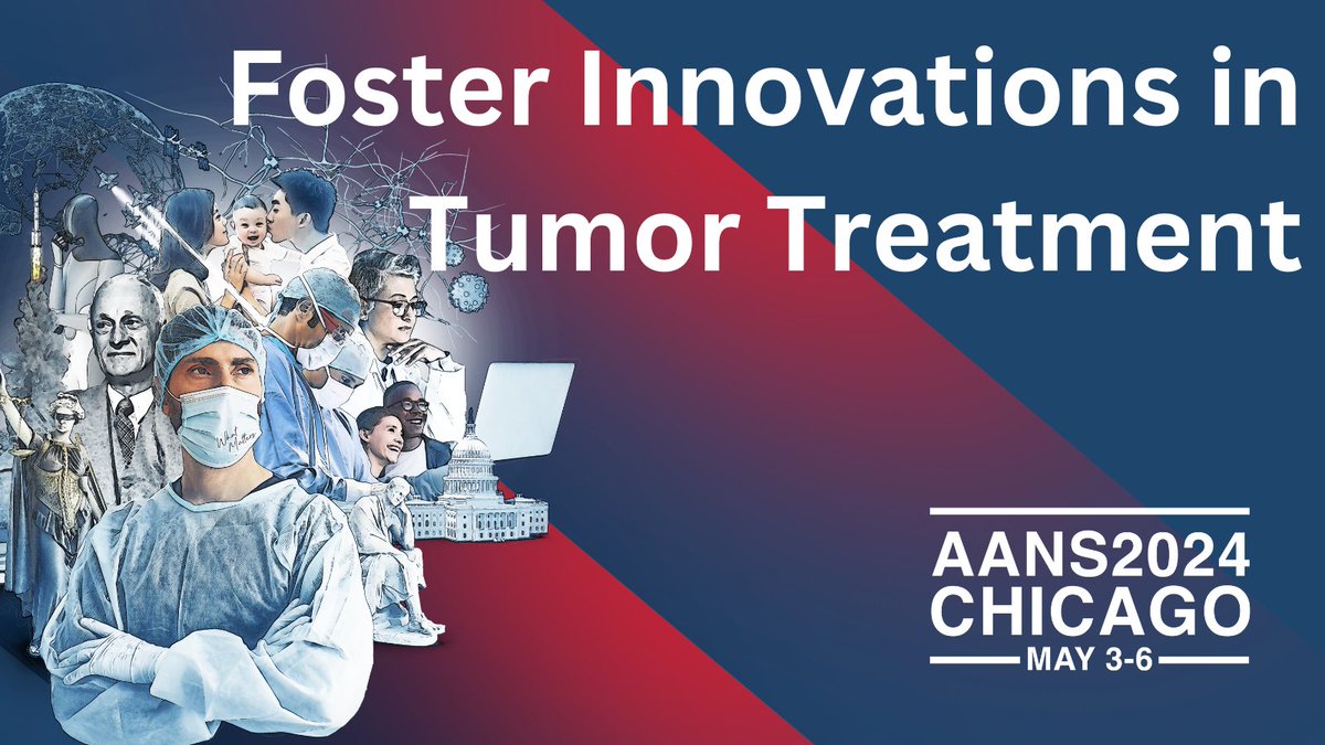 Discover breakthroughs in tumor neurosurgery at #AANS2024! Immerse yourself in our specialized #Tumor track, guided by experts & explore insights that are poised to revolutionize #patienttreatment. Be at the forefront of advancements. ow.ly/L7MW50R9CIh @TumorSection