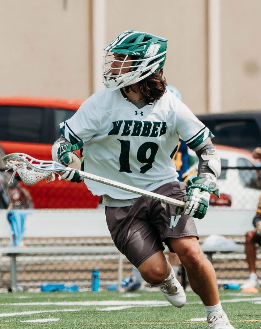 Jeremiah Loo nets his 100th goal at Webber in today’s 15-4 win at Point U.