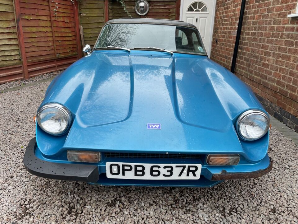 Ad:  1976 TVR 3000M - 'HAS BEEN TUCKED AWAY IN A GARAGE ON STANDS SINCE 1992'
On eBay here -->> ow.ly/ZWIJ50R9Sqy

 #ClassicCarForSale #TVR3000M #GarageFind #BarnFind #ClassicCarRestoration #ClassicCarAuction #ClassicCarCommunity