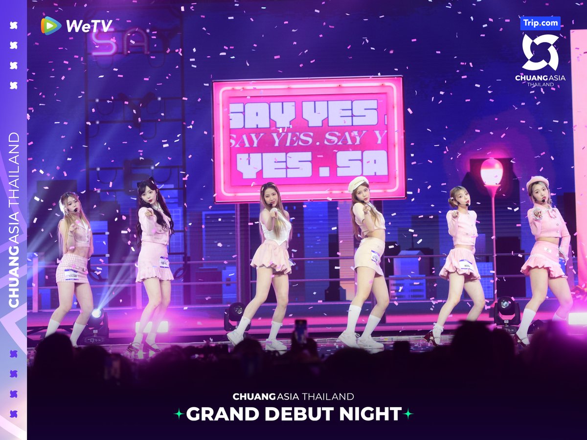 CHUANGASIA's tweet photo. #CHUANGAsiaSayYes Stage Performance

#CHUANGAsiaGrandDebutNight
🔗 https://t.co/bVywpdo3k2

#CHUANGAsia #CHUANGAsia2024
#CHUANGAsiaFinal https://t.co/q1wuuHeLn4