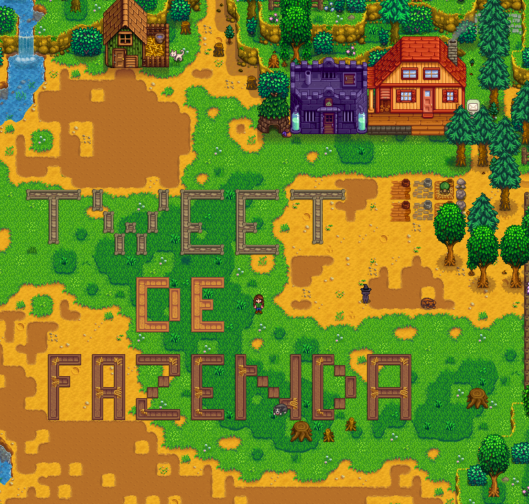WendyJr_'s tweet photo. fiz um tweet de stardew valley https://t.co/ueceykPJS9