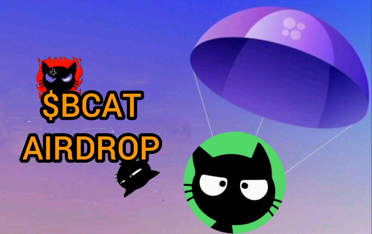 Airdrop Update...⚠️ Please be aware that to qualify for the last phase of the airdrop campaign you must be holding BCAT... 😉 You can either receive this as an airdrop from previous phases or buy on Raydium or Jupiter swap... ❤️🐈‍⬛ #SolanaAirdrop #SolanaMemecoin #Airdrops