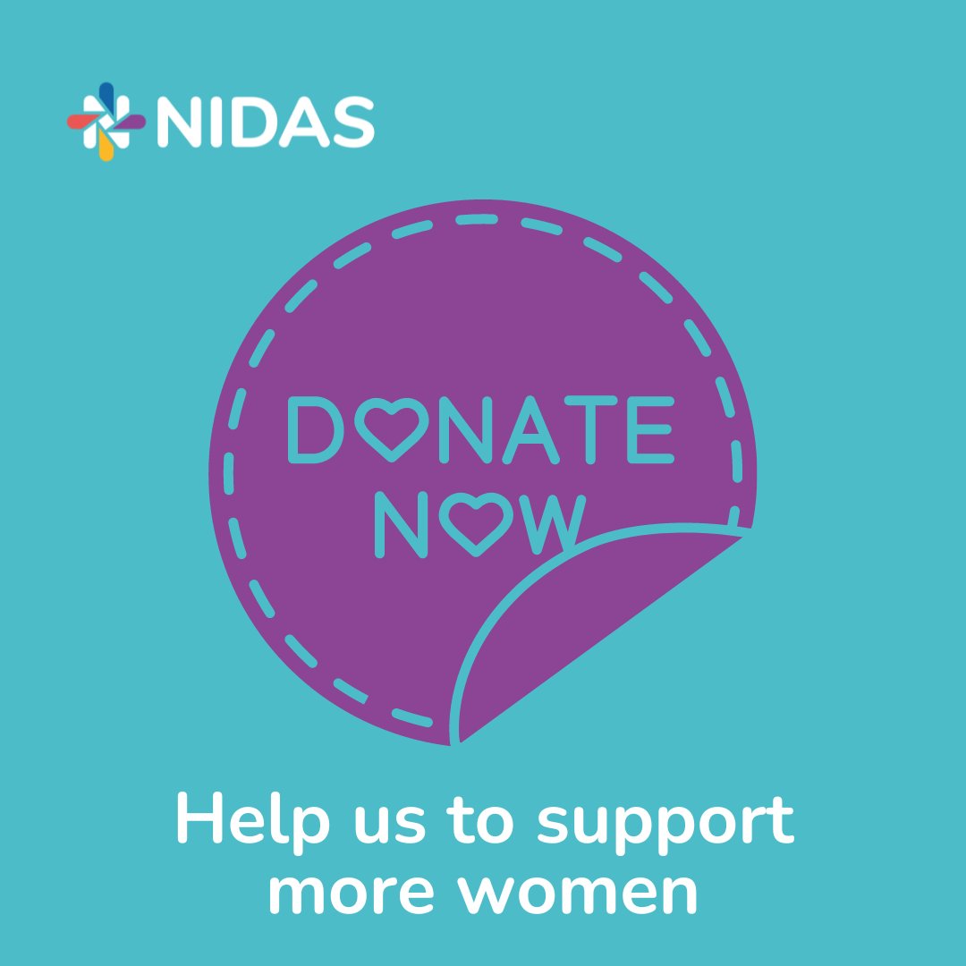 Be their voice, be their lifeline. Your #donation can make a huge difference for #women escaping #domesticabuse. With your #support, we can continue to offer our services to help them rebuild their lives. Donate here: nidas.org.uk/donate/