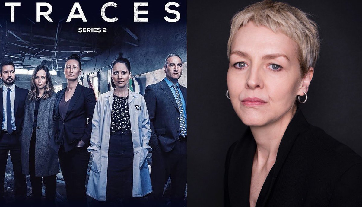 Loving episode 2 of #Traces season 2 tonight on @BBCOne with #AndreaHart as series reg Janine Muir. All eps available @BBCiPlayer - based on an idea by @valmcdermid @REDProductionCo @alibi_channel Casting: @pryorandy @Ri_McD 📺🏴󠁧󠁢󠁳󠁣󠁴󠁿💙