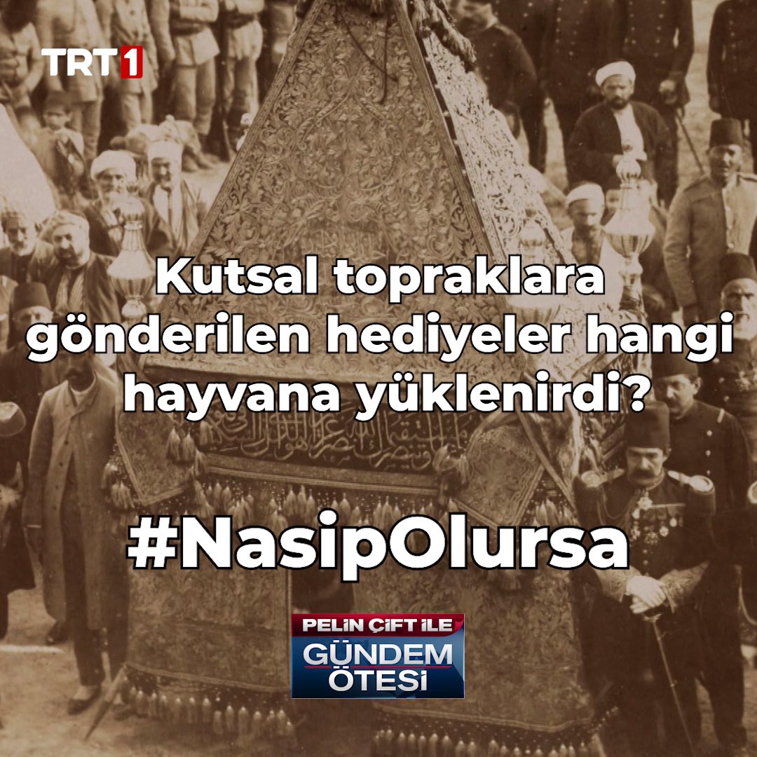 Cevaplarınızı #NasipOlursa etiketiyle bekliyoruz.