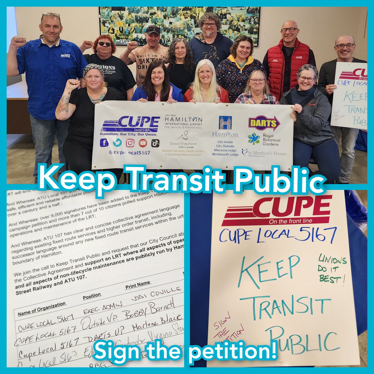 CUPE Local 5167 tweet media