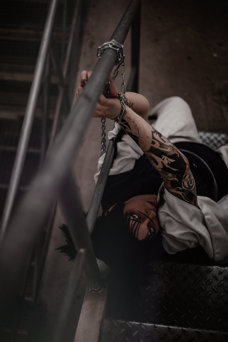 choso chained up 👁️👄👁️ 
photo by <a href="/Viiilicious_/">Viii</a> 
#JujutsuKaisen