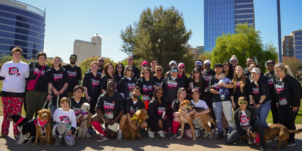 Terros Health's 'I said what I said' team united at Aunt Rita's AIDS Walk, raising $3633 and ranking Top 3. Beyond numbers, we're committed to vital HIV/AIDS awareness, breaking stigma, and fostering hope. Thanks to all who joined us. #TeamTerros #AuntRitasAIDSWalk #HIVAwareness
