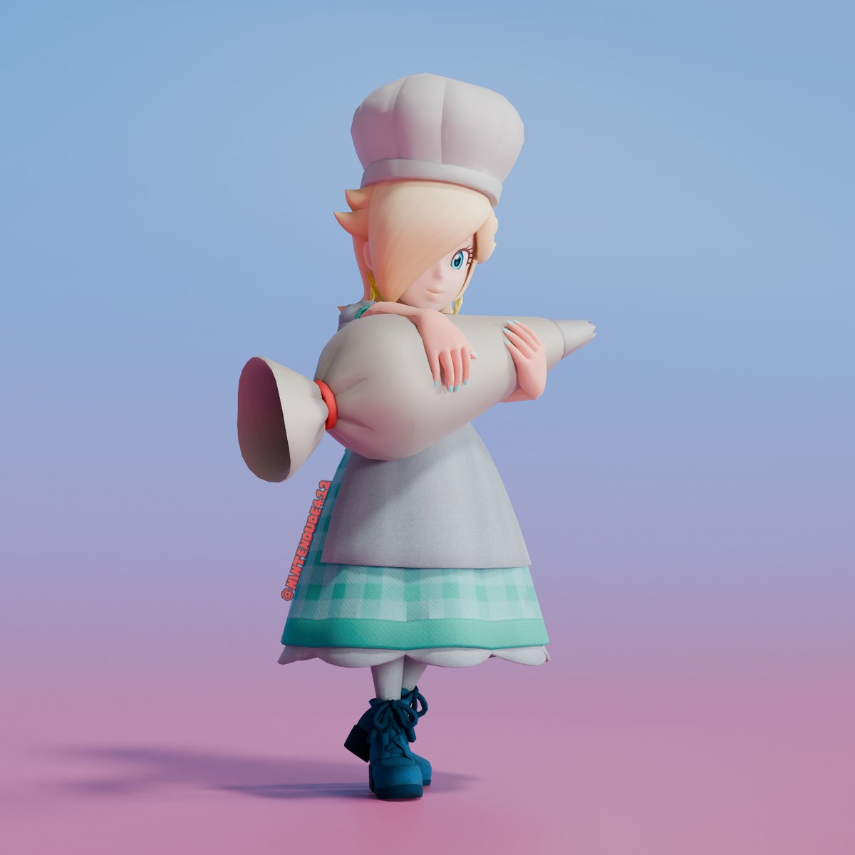 Patissiere Rosalina :)

#Mario #PrincessRosalina #Nintendo #MarioFanart #Blender #Blender3D #PrincessPeachShowtime