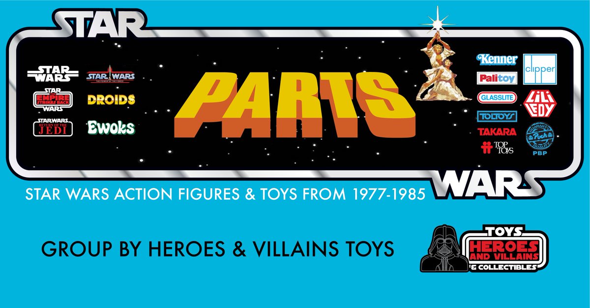 Star Wars Action Figures & Toys from 1977-1985 (PARTS - BUY-SELL-TRADE ) #ToyCollectors #ToyCollecting #ToyCollection #ToyCommunity #StarWars #Kenner #PowerOfTheForce #VintageStarWars

JOIN US! facebook.com/groups/vintage…